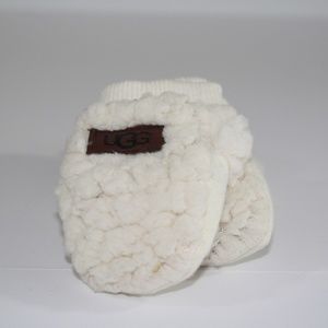 UGG dog booties, cream